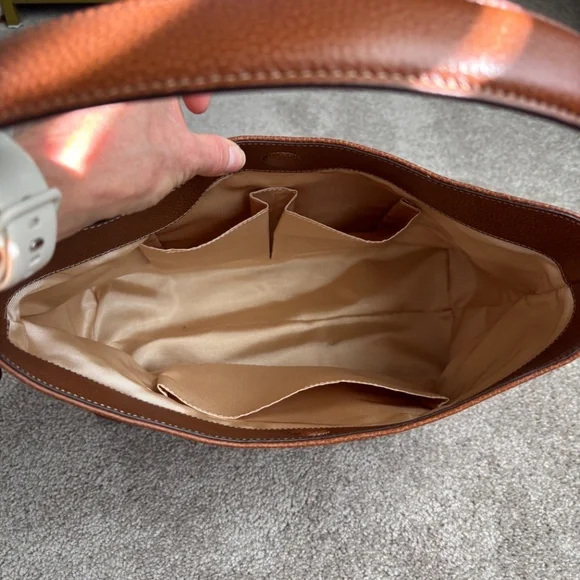 Spinal of London tan hobo leather bag - Picture 3 of 7